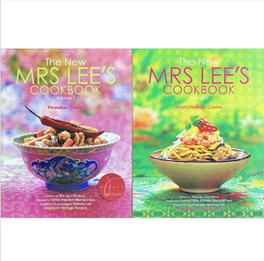 Buku Masakan Puan Lee Baharu Vol. 1 &amp; 2 (Bahasa Inggeris)