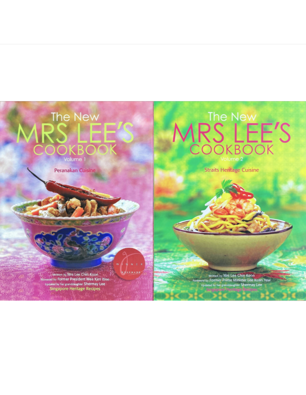 The New Mrs Lee’s Cookbook Vol. 1 & 2 (English)